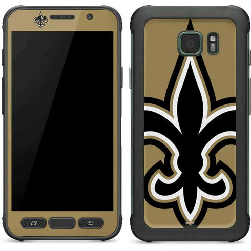 NFL New Orleans Saints Large Logo Galaxy S7 Active Skin
