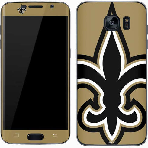 NFL New Orleans Saints Large Logo Galaxy S7 Skin