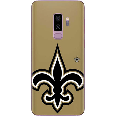 NFL New Orleans Saints Large Logo Galaxy S9 Plus Skin