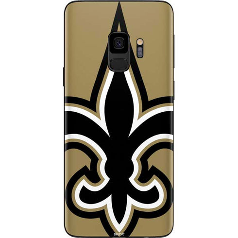 NFL New Orleans Saints Large Logo Galaxy S9 Skin
