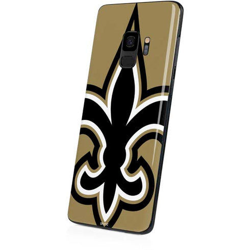 NFL New Orleans Saints Large Logo Galaxy S9 Skin