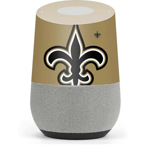 NFL New Orleans Saints Large Logo Google Home Skin