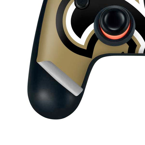 NFL New Orleans Saints Large Logo Google Stadia Controller Skin