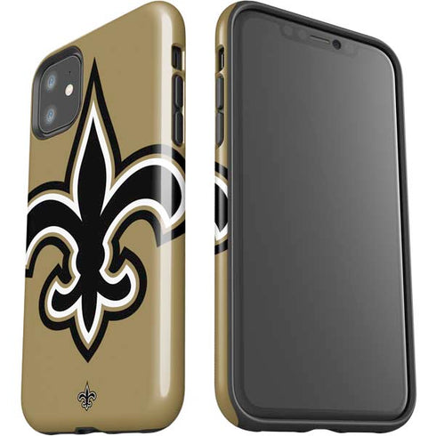 NFL New Orleans Saints Large Logo iPhone 11 Impact Case