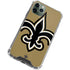 NFL New Orleans Saints Large Logo iPhone 11 Pro Max Clear Case