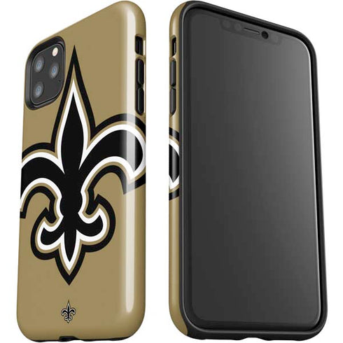 NFL New Orleans Saints Large Logo iPhone 11 Pro Max Impact Case