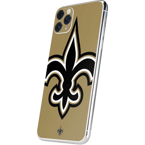 NFL New Orleans Saints Large Logo iPhone 11 Pro Max Skin