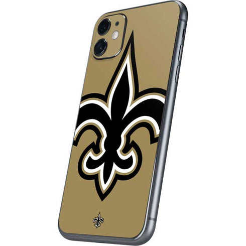 NFL New Orleans Saints Large Logo iPhone 11 Skin