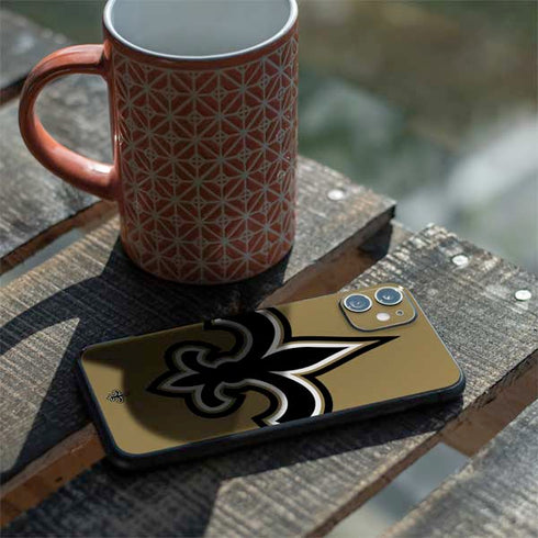 NFL New Orleans Saints Large Logo iPhone 11 Skin