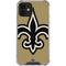 NFL New Orleans Saints Large Logo iPhone 12 Clear Case