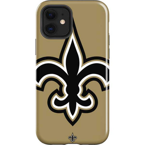 NFL New Orleans Saints Large Logo iPhone 12 Impact Case
