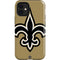 NFL New Orleans Saints Large Logo iPhone 12 Mini Impact Case