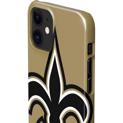 NFL New Orleans Saints Large Logo iPhone 12 Mini Lite Case