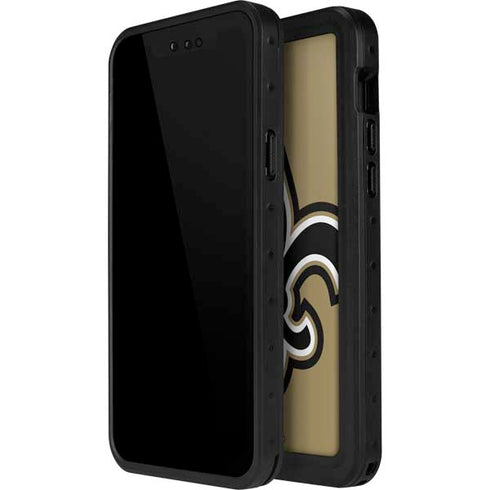 NFL New Orleans Saints Large Logo iPhone 12 Mini Waterproof Case