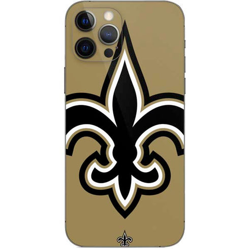 NFL New Orleans Saints Large Logo iPhone 12 Pro Skin