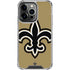 NFL New Orleans Saints Large Logo iPhone 13 Pro Clear Case
