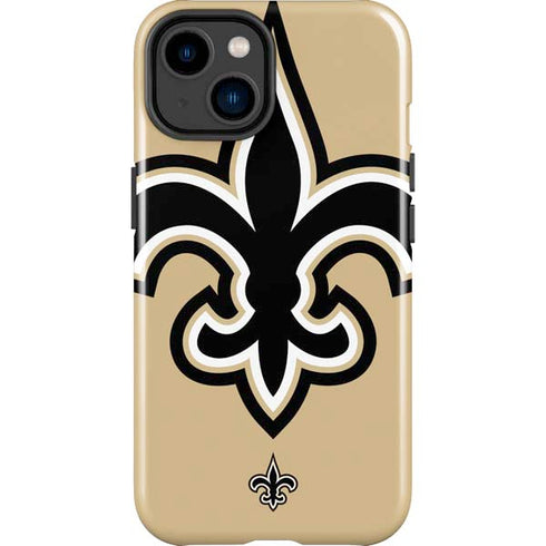 NFL New Orleans Saints Large Logo iPhone 15 Plus Impact Case