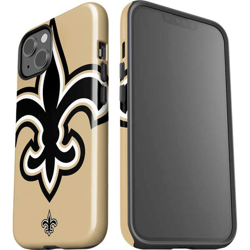 NFL New Orleans Saints Large Logo iPhone 15 Impact Case