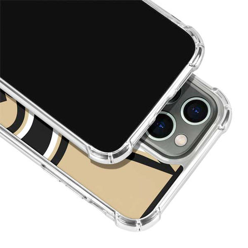 NFL New Orleans Saints Large Logo iPhone 15 Pro Max Clear Case