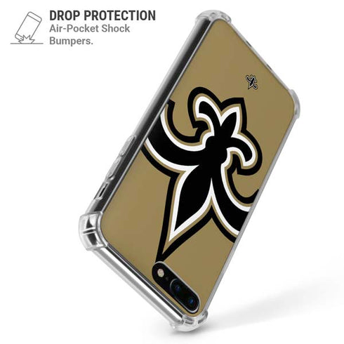 NFL New Orleans Saints Large Logo iPhone 7/8 Plus Clear Case