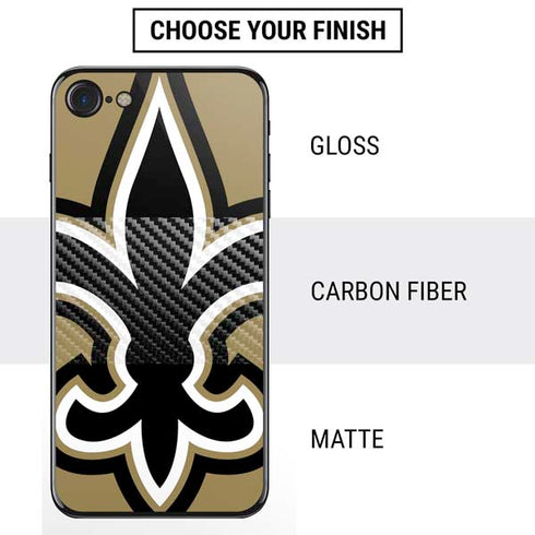 NFL New Orleans Saints Large Logo iPhone SE (2nd & 3rd Gen) Skin