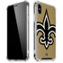 NFL New Orleans Saints Large Logo iPhone X/XS Clear Case