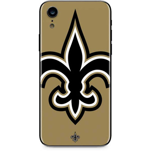 NFL New Orleans Saints Large Logo iPhone XR Skin