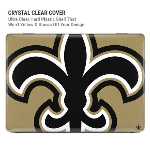 NFL New Orleans Saints Large Logo MacBook Air 13in M1 (2021) Case plus Skin