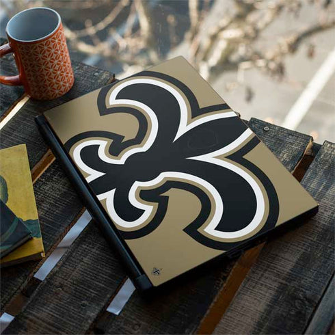NFL New Orleans Saints Large Logo MSI GS65 Stealth Laptop Skin