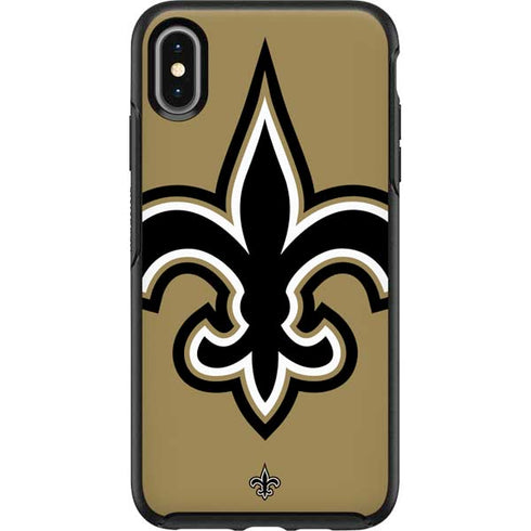 NFL New Orleans Saints Large Logo Otterbox Symmetry iPhone Skin