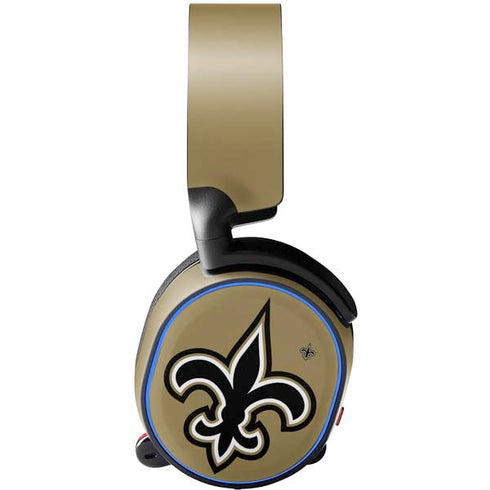 NFL New Orleans Saints Large Logo SteelSeries Arctis 3 Skin