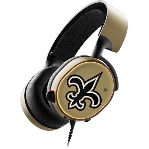 NFL New Orleans Saints Large Logo SteelSeries Arctis 5 Skin