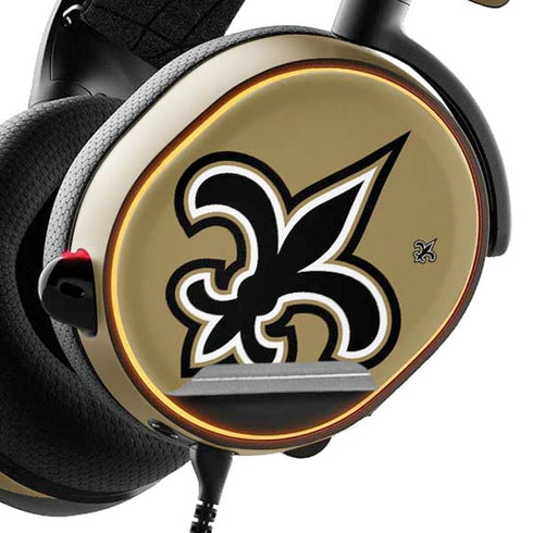 NFL New Orleans Saints Large Logo SteelSeries Arctis 5 Skin