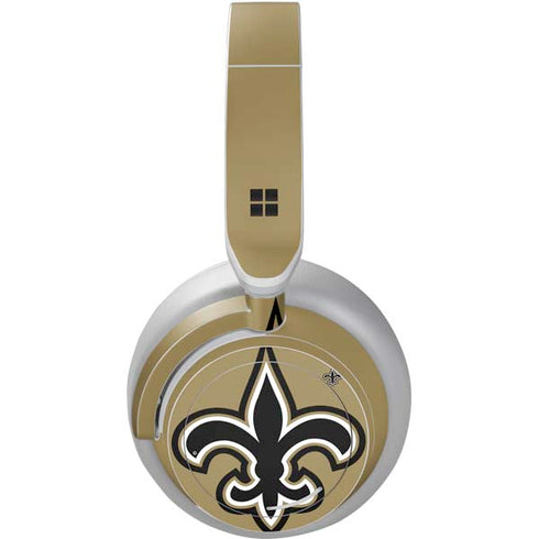 NFL New Orleans Saints Large Logo Surface Headphones Skin