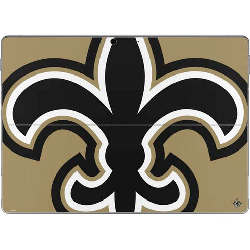 NFL New Orleans Saints Large Logo Surface Pro 8 Skin