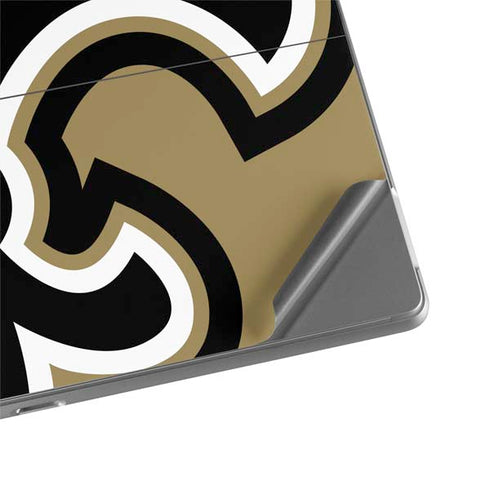 NFL New Orleans Saints Large Logo Surface Pro 8 Skin