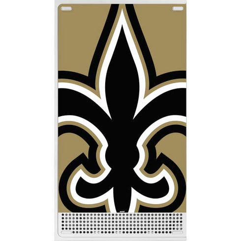 NFL New Orleans Saints Large Logo Xbox Series S Bundle Skin