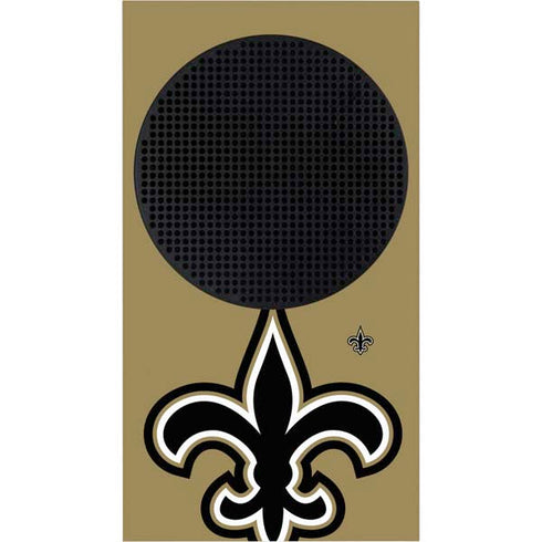 NFL New Orleans Saints Large Logo Xbox Series S Console Skin