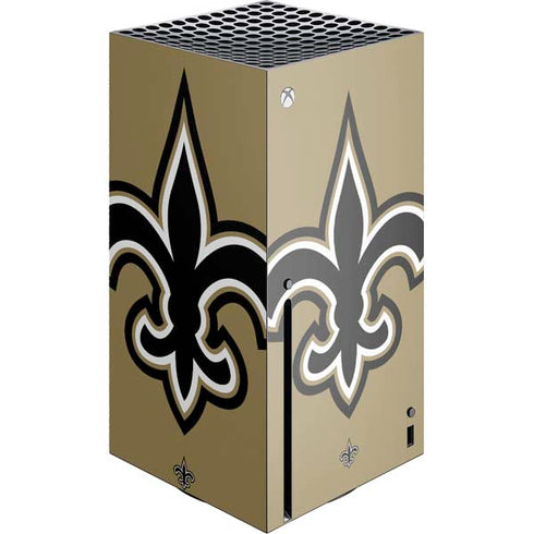 NFL New Orleans Saints Large Logo Xbox Series X Console Skin