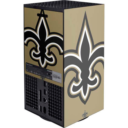 NFL New Orleans Saints Large Logo Xbox Series X Console Skin