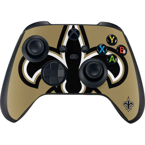 NFL New Orleans Saints Large Logo Xbox Series X Controller Skin