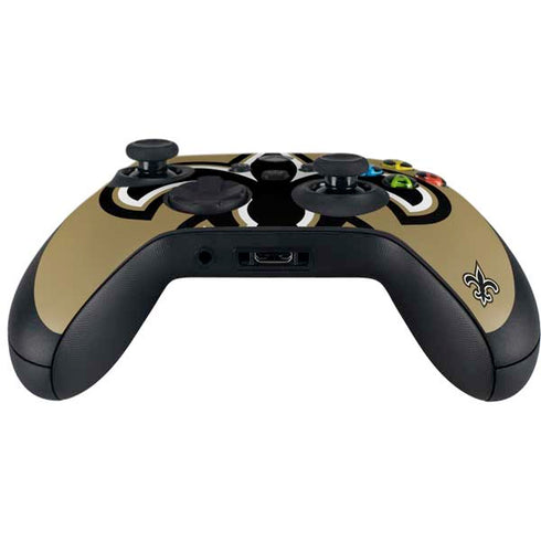 NFL New Orleans Saints Large Logo Xbox Series X Controller Skin