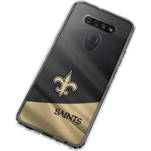NFL New Orleans Saints LG K51/Q51 Clear Case