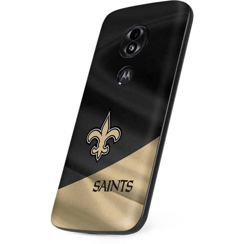 NFL New Orleans Saints Moto E5 Play Skin