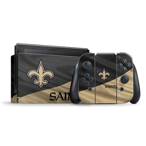 NFL New Orleans Saints Nintendo Switch Bundle Skin