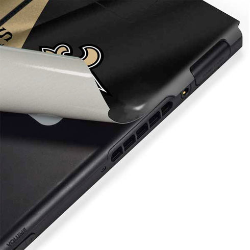 NFL New Orleans Saints Nintendo Switch Bundle Skin