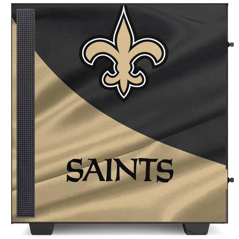 NFL New Orleans Saints NZXT H510 Compact ATX Mid-Tower Case Skin