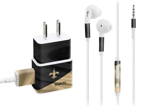 NFL New Orleans Saints Phone Charger Skin