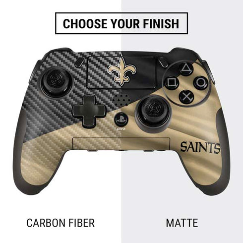 NFL New Orleans Saints PlayStation Scuf Vantage 2 Controller Skin