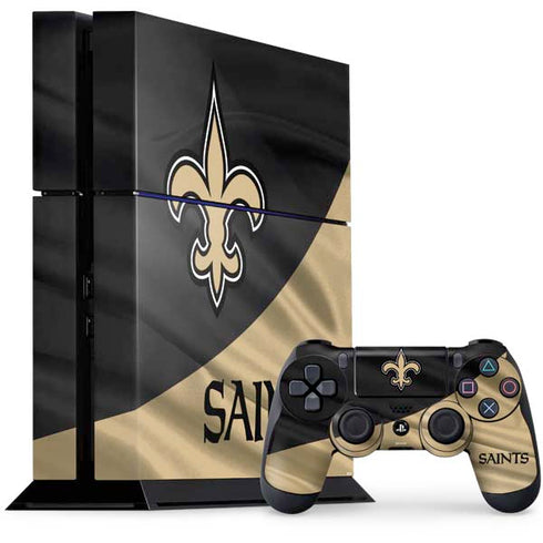 NFL New Orleans Saints PS4 Console and Controller Bundle Skin